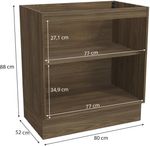 Balcao-com-Tampo-80cm-2-Portas-100--MDF-Curve-Kappesberg-CB1041-NGMC-Nogueira