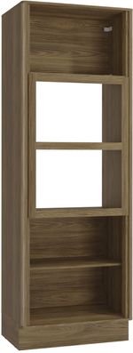 Torre-Quente-80cm-2-Fornos-4-Portas-100--MDF-Curve-Kappesberg-N630-NG-Nogueira