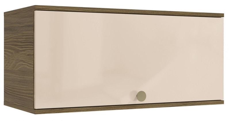 Armario-Aereo-80cm-1-Porta-Basculante-100--MDF-Curve-Kappesberg-N648-NGMC-Nogueira-e-Macadamia