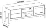 Rack-Para-TV-ate-60-Polegadas-1-Porta-2-Gavetas-Artely-Nature-Carvalho-e-Terracota