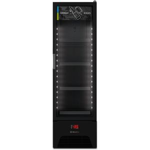 Cervejeira Expositora Slim Metalfrio VN28 337 Litros Preto 110V