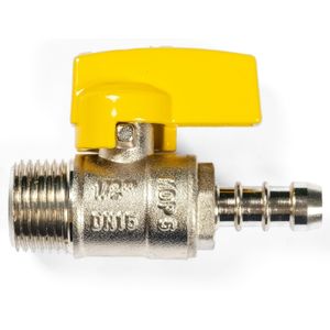Válvula Para Gás Astra Rosca Macho Espigão GVCE12 1/2"