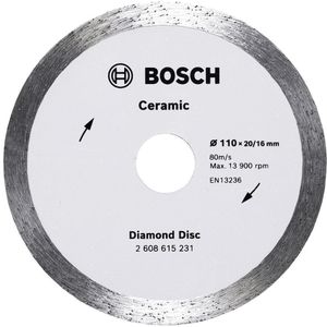 Disco de Corte Diamantado Ceramic Liso 231 Bosch 110mm