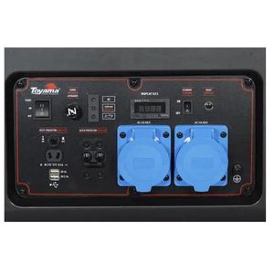 Gerador de Energia a Gasolina Monofásico Toyama TG9000I 9KW 220V