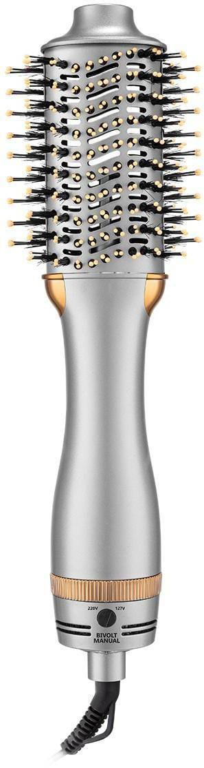 Escova-de-Cabelo-Secadora-Britania-Compact-BES33SD-Prata-e-Dourado-1300W-Bivolt