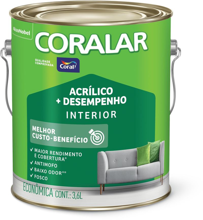 Tinta-Acrilica-Coralar-Oceano-Fosco-36L