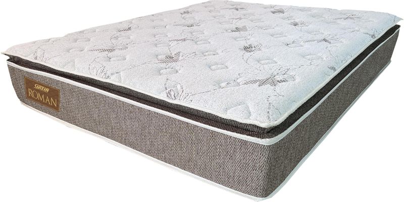Colchao-Casal-Queen-Mola-Gazin-Roman-Linho-Marrom-158x198x30cm