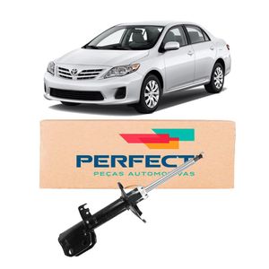 Amortecedor Dianteiro Toyota Corolla 2009 A 2014 Esquerdo