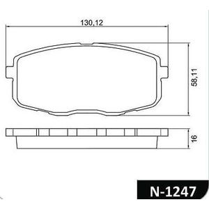 Pastilha Freio Dianteira Hyundai I30 2.0 16V 2009