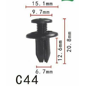 Grampo Fixacao Parachoque Toyota Corolla Hilux