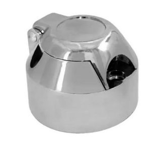 Tomada Luz P Carretinha Femea 6 Polos (Cromada)