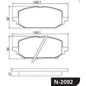 Pastilha Freio Dianteira Onix 1.0 Lt Ltz 2020