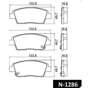 Pastilha Freio Dianteira Hyundai Hb20 1.0 12V 2012 A 2019