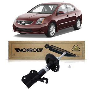 Amortecedor Dianteiro Nissan Sentra 2008 A 2013 Direito