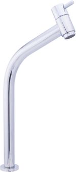 Torneira Way Banheiro Metal Bica Alta Cromada Bar-006 35cm