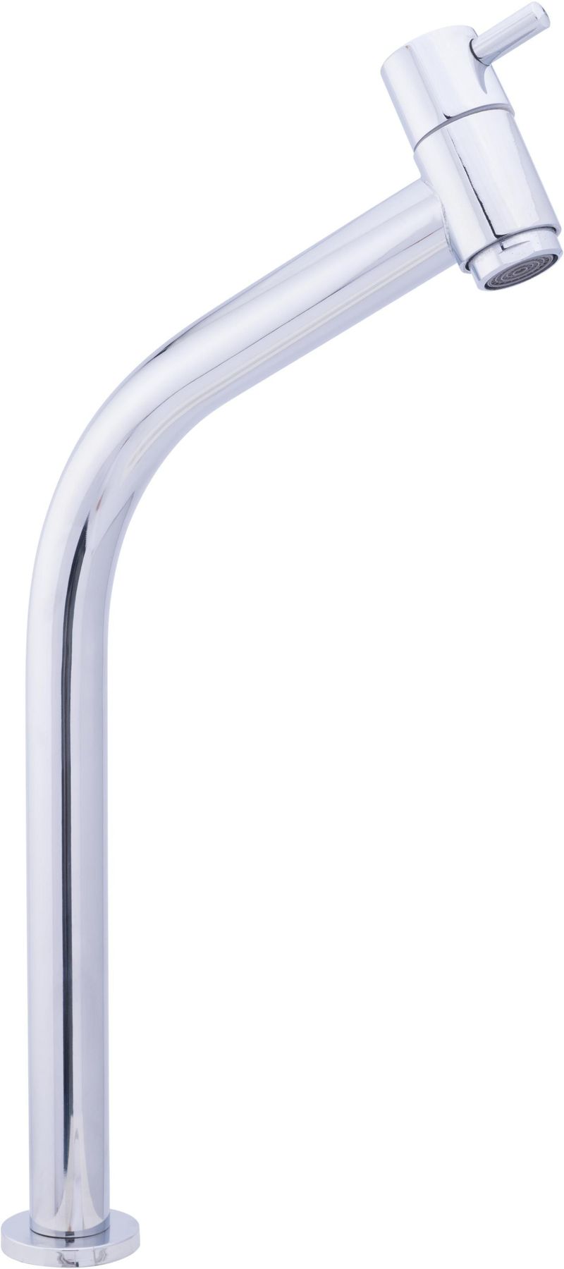 Torneira Way Banheiro Metal Bica Alta Cromada Bar-006 35cm