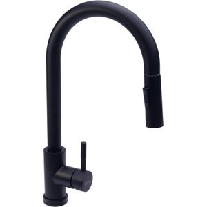 Torneira Way Cozinha Gourmet Touch Sensivel ao Toque Preto Tor-014