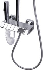 Ducha com Desviador Way 4 Saídas Misturador Termostato Digital DUC001Cromado