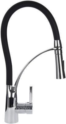 Torneira Way Cozinha Gourmet Monocomando Flexivel Premium Preto Tor-027