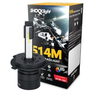 Lampada Super Led H-4 S14 6000K (Motocicleta)
