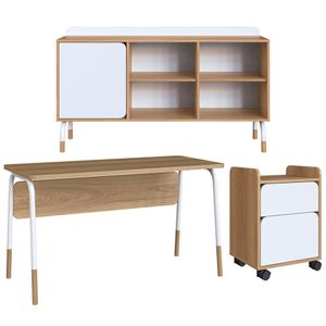 Conjunto Escritorio 3 Peças 988X995X998 Artesano