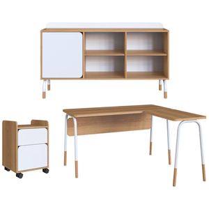 Conjunto Escritório 3 Peças 28001X995X998 Artesano
