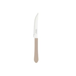 Jogo de Facas para Churrasco Leme em Inox e Cabos de Polipropileno Cinza 12pçs - Tramontina