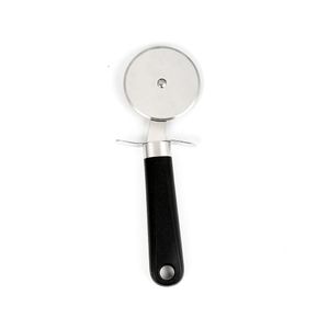 Cortador para Pizza com Lamina em Inox com Cabo Preto