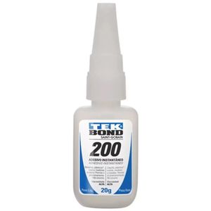 Adesivo Instantâneo 200 20G Tekbond - CX / 10