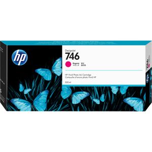Cartucho de Tinta Magenta HP 746 PLUK 300ML - P2V78A