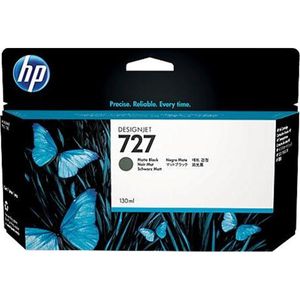 Cartucho HP Plotter 727 - Preto Fosco 130ML - B3P22A