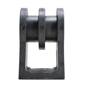 Roldana Plastica 2 Ranhuras Preta