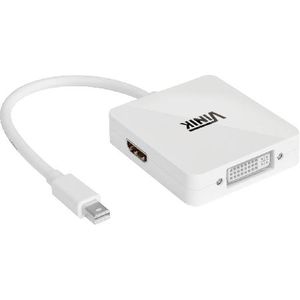 Adaptador 3 em 1 Mini Displayport para DVI/HDMI/DISPLAYPORT MDP-3IN