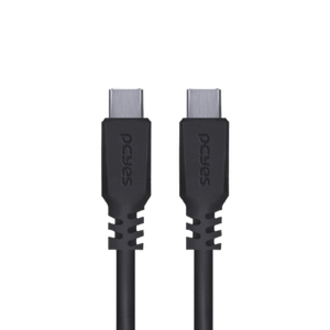 Cabo para Celular Smartphone USB Tipo C 2.0 para USB Tipo C / TYPE C 2.0 1 Metro Preto - PUCP-01