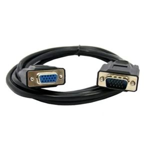Cabo VGA HDB15M X HDB15F Extensor 1,80MT Bege Generico