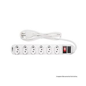 Protetor Eletronico Intelbras com 6 Tomadas EPE 1006 - 4824002