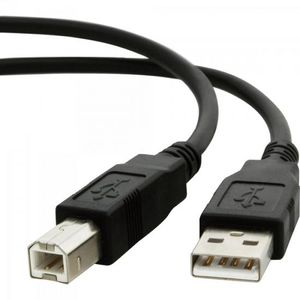 Cabo de Dados USB 2.0 a Macho X USB 2.0 B Macho 10M CBUS0010 Preto STORM
