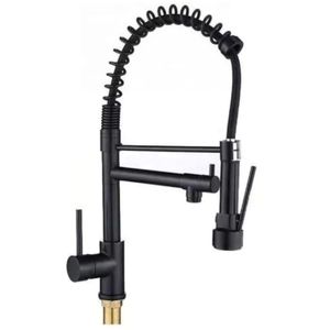 Torneira Way Cozinha Gourmet Monocomando 50cm Acabamento Preto Tor-005