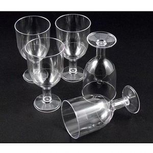 Mini Taça 50ml Acrílico Doces Bebidas Cristal C- 70 Peças Cor Branco