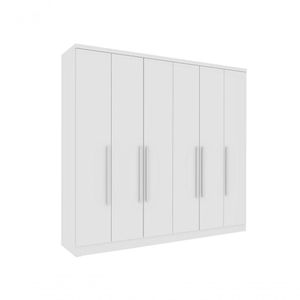 Guarda Roupa Casal Veneza 6 Portas 4 Gavetas Tcil