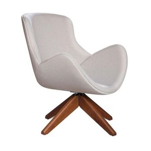 Poltrona Decorativa com Base Giratória Multimóveis CR7006