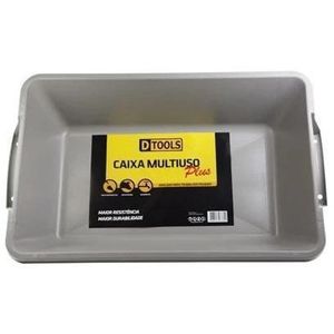 Caixa Para Massa de PVC D'Tools Cinza