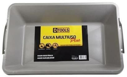 Caixa Para Massa de PVC DTools Cinza