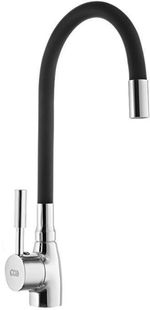 Torneira Monocomando Pia Cozinha EcoMetais Bica Gourmet Preto
