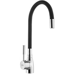Torneira Monocomando Pia Cozinha EcoMetais Bica Gourmet Preto