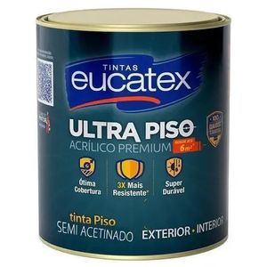 Tinta Para Piso Eucatex Premium Azul 900ml
