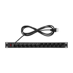 Protetor Eletrônico Intelbras com 12 Tomadas para RACK - EPR 212+