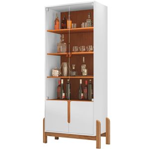 Cristaleira 4 Portas Para Sala De Estar 50519 DCASA