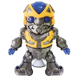 Brinquedo Robô Dançarino Infantil Bambô Boy Com Luz Som