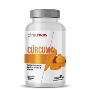 Cúrcuma Longa 60 Cápsulas 500mg Clinicmais